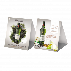 Glenfiddich stojánky na stůl 20 ks